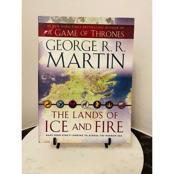 Game of Thrones The Lands of Ice and Fire-‎ Maps from King's Landing Set - Picture 1 of 7